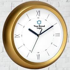 Custom Wall Clock With Logo Best