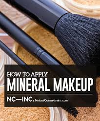 teach yourself how to apply mineral makeup