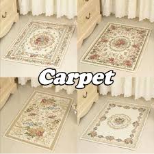 carpet french retro coffee table mat