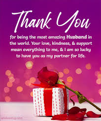 100 thank you messages for husband