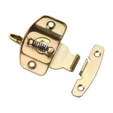 2 pack metal dining table locks gold