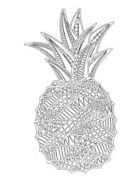 36+ pineapple coloring pages for printing and coloring. Free Pineapple Coloring Pages For Adults Printable To Download Pineapple Coloring Pages
