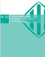 Informe anual de les empreses i institucions municipals 2002
