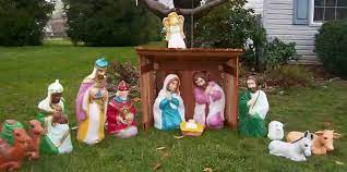 outdoor nativity sets