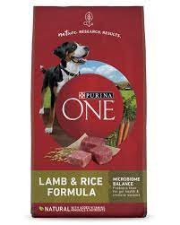 purina one lamb rice dry dog food