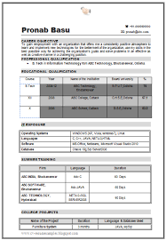 Resume Format for Freshers  CURRICULUM VITAE Pratik Tiwari House Number     Akash Nagar Near Gayatri Nagar  Raipur     