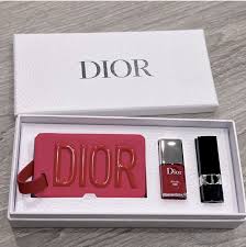 dior traveling lipstick nail polish
