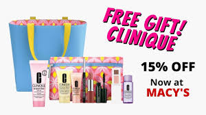 free clinique gift with purchase 15