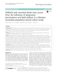 stillbirth and neonatal rates