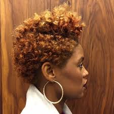 Attractive african american woman closeup portrait. Short Curly Hairstyles For Black Women Hairstyle For Women