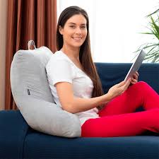 armrests huglow pillow grey