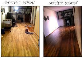 how to stain a hardwood floor in 5