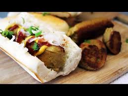 vegan hot dogs scallion seitan