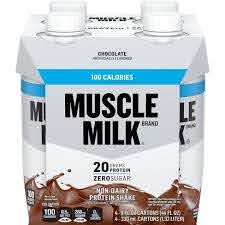 Muscle Milk Non Dairy Protein Shake Chocolate 4pk 44 Fl Oz Target