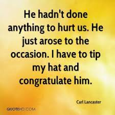 Carl Lancaster Quotes | QuoteHD via Relatably.com