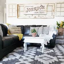 16 Black Couch Living Room Ideas To