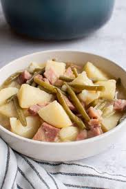 ham green beans and potatoes recipe