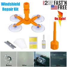 Windshield Repair Kit Quick Fix Diy Car