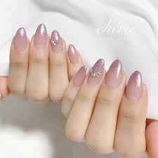 french ombre nails with glitter 37