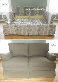We make the american home link to lighting guide ⬇️ bit.ly/lightinguide. Ethan Allen Loveseat Slipcover Before And After The Slipcover Maker