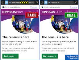 The way to fill out the printable census forms on the web: Criminals Send Out Fake Census Form Reminder Don T Fall For It Naked Security