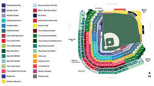 wrigley field seating and gate map