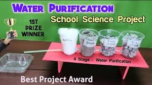 water purification working model