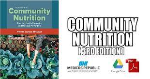 community nutrition pdf free