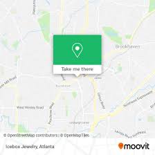 how to get to icebox jewelry in atlanta