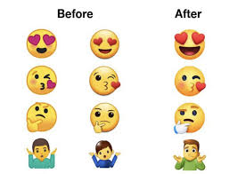 Well, try these 3 methods to get iphone emojis for android phones without root. Emojipedia On Twitter Comparison Google Samsung And Facebook Emoji Designs