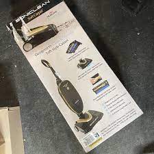 soniclean black upright vacuum cleaner