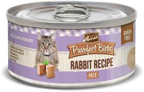 Merrick Purrfect Bistro Rabbit Pate Grain Free Canned Cat Food 3 Oz Case Of 24