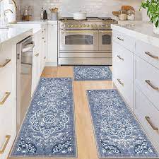 findosom 3pcs boho kitchen rug sets