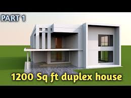 Duplex House 1200 Sq Ft House Design