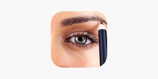 eye makeup photo editor on the app