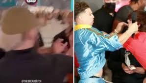 By now, everyone is aware of how the fight played out. Bryce Hall And Austin Mcbroom Clash At Floyd Mayweather Vs Logan Paul Fight