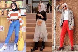 Outfit baju remaja berhijab ala selebgram 2018 pashmina ciput rajut trend baju lebaran dan hijab wanita tahun 2019 untuk remaja yang outfit baju remaja Berita Outfit Kekinian Ala Selebgram Terbaru Hari Ini Stylo