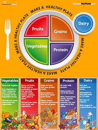 My Plate Diagram In 2019 National Nutrition Month