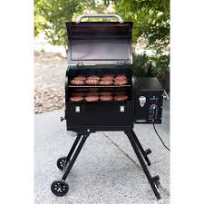 Another phenomenal aspect of the camp chef smoker pro dlx is a digital read out on the front of the pellet hopper that tells me the exact temp inside the grill. Camp Chef Pursuit 20 Portable Pellet Grill Camping World