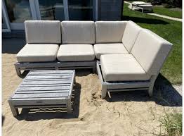 Smith And Hawken Teak Sectional And