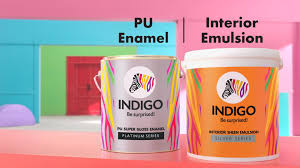 indigo paints packaging size 1 ltr