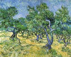 Car Tuning Vincent Van Gogh Olive Tree