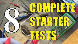 no crank best complete starter test