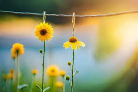 photo wallpaper the sun flowers the