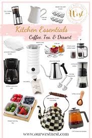 the mega list of kitchen essentials for
