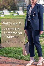 what to wear to a funeral or memorial