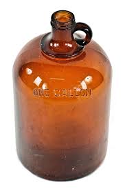 One Gallon Glass Laboratory Top