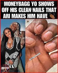 Raphouse TV (RHTV) on X: MoneyBagg Yo shows off his clean nails that Ari  Fletcher makes him have t.corNnO22AqYs  X