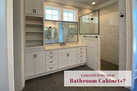 new bathroom cabinets home builders