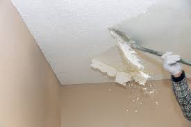 fix water damage on popcorn ceilings